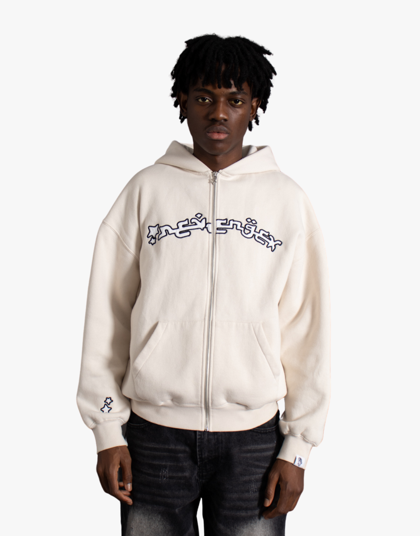 SWEAT ZIP BEIGE + SWEAT ZIP ROSE
