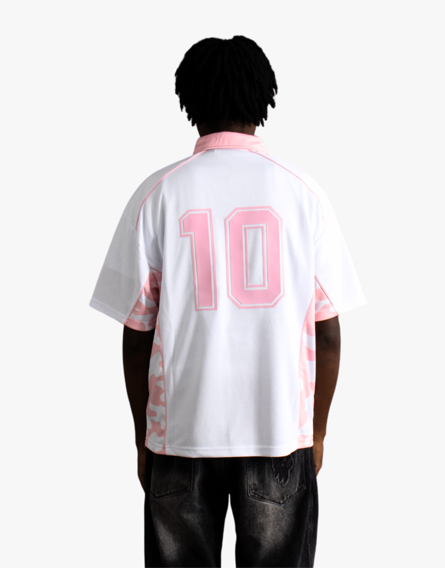 POLO PATCHWORK VERT + POLO EN MAILLE ROSE