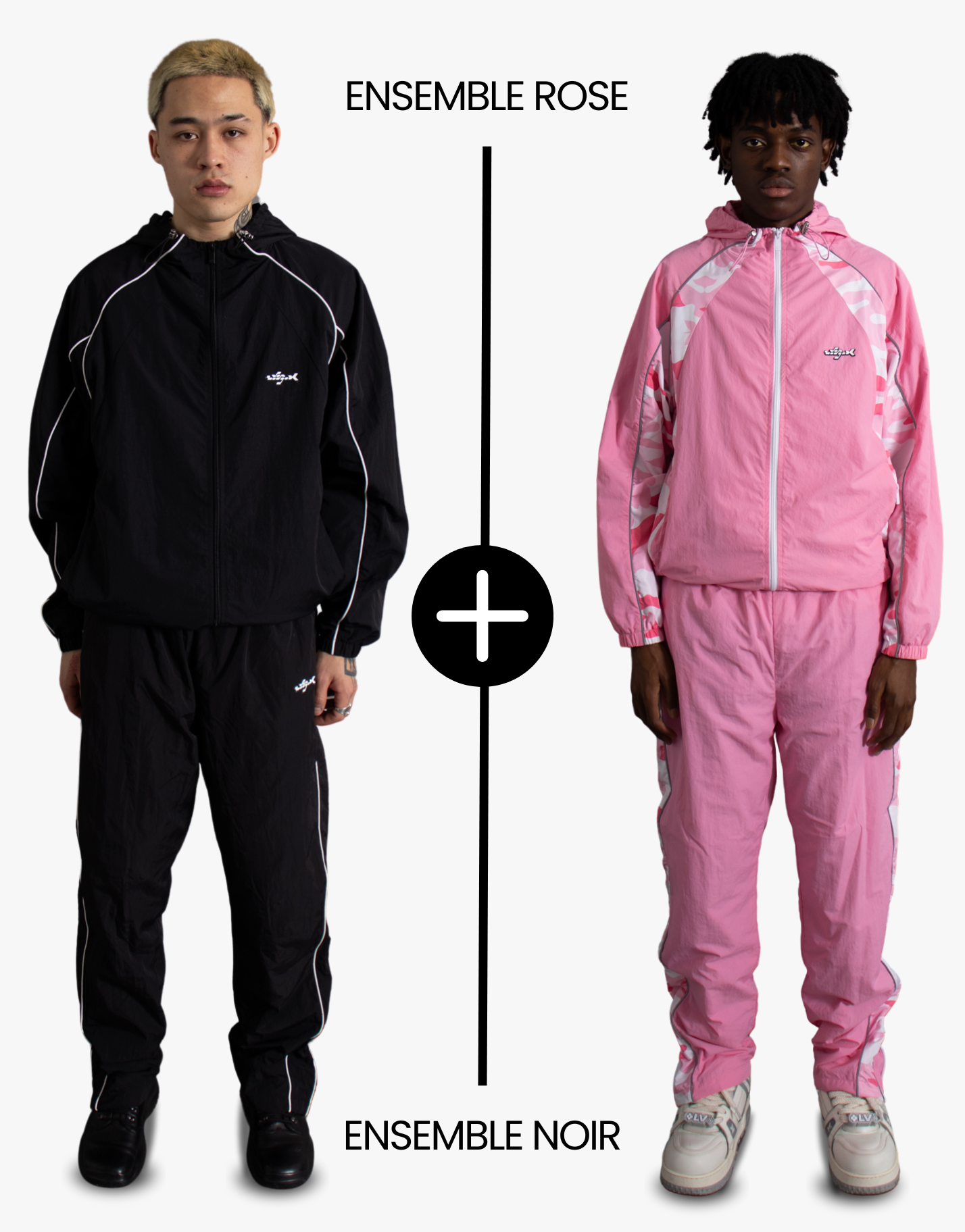ENSEMBLE ROSE + ENSEMBLE NOIR