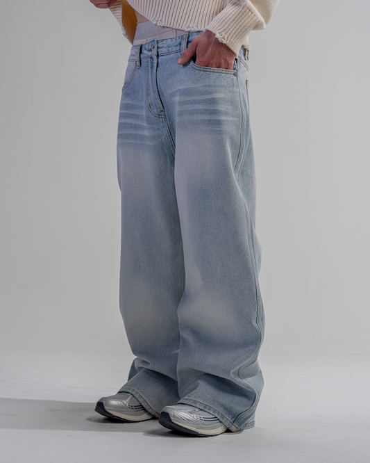 JEANS BAGGY FIT [BLU]