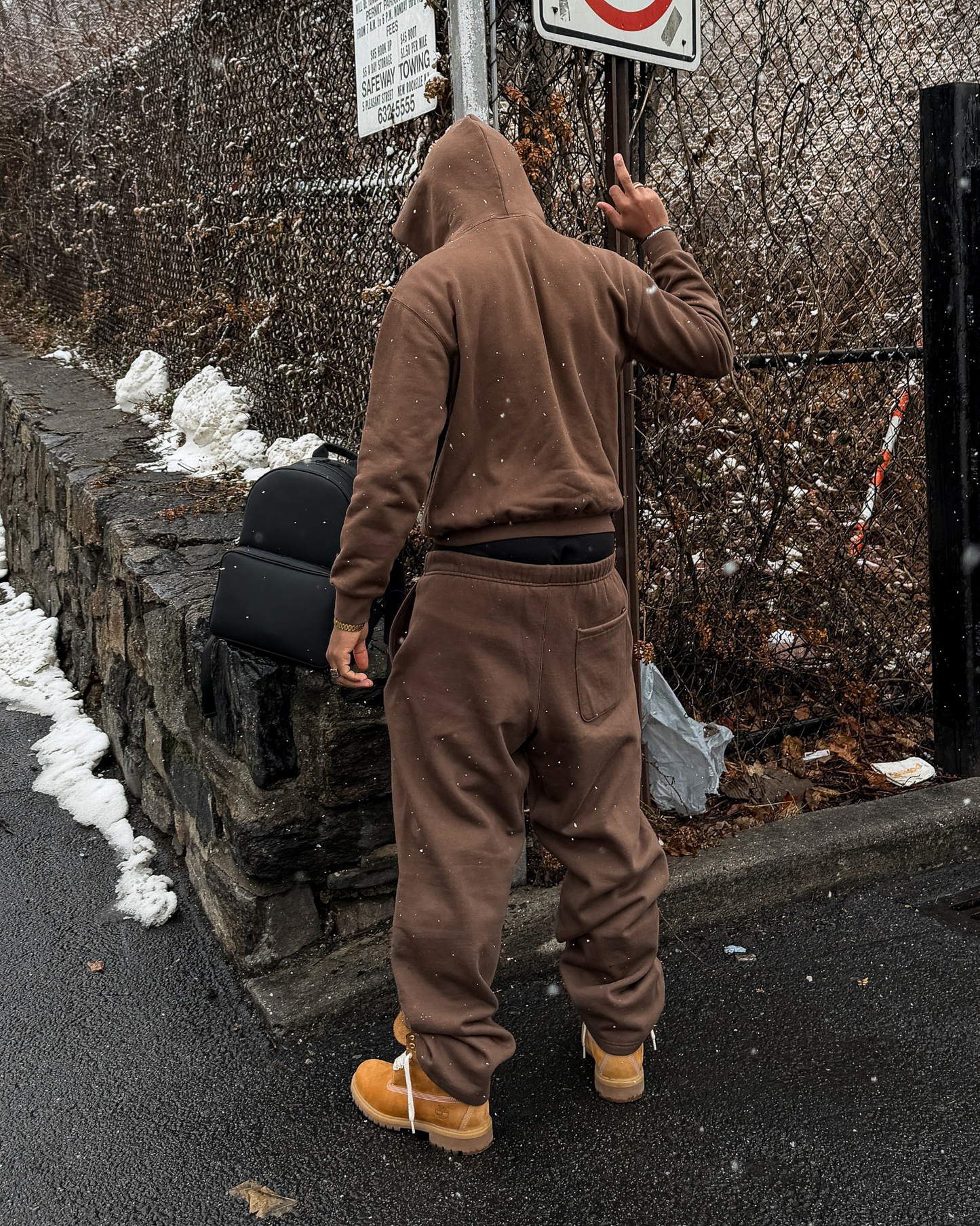 TENUE HOODIE + BAGGY JOGGER MOCHA