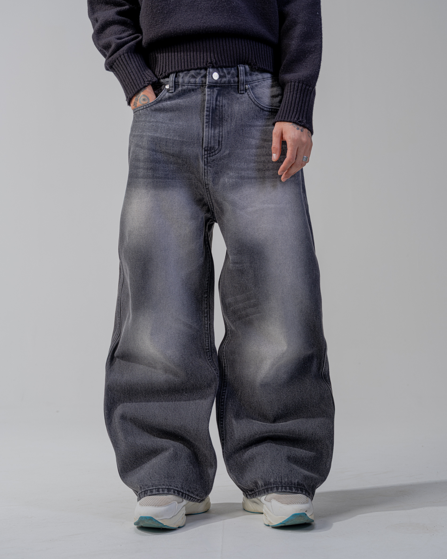 JEANS BAGGY FIT [NERO]