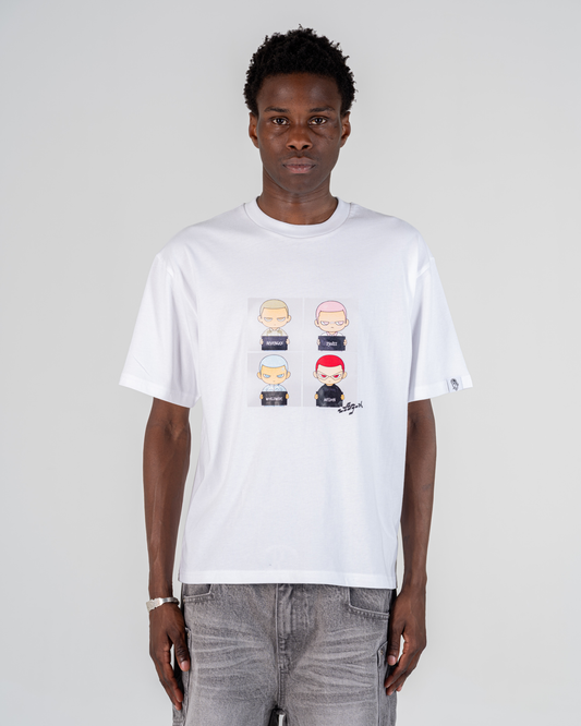 MUGSHOT TEE [BLANCO]