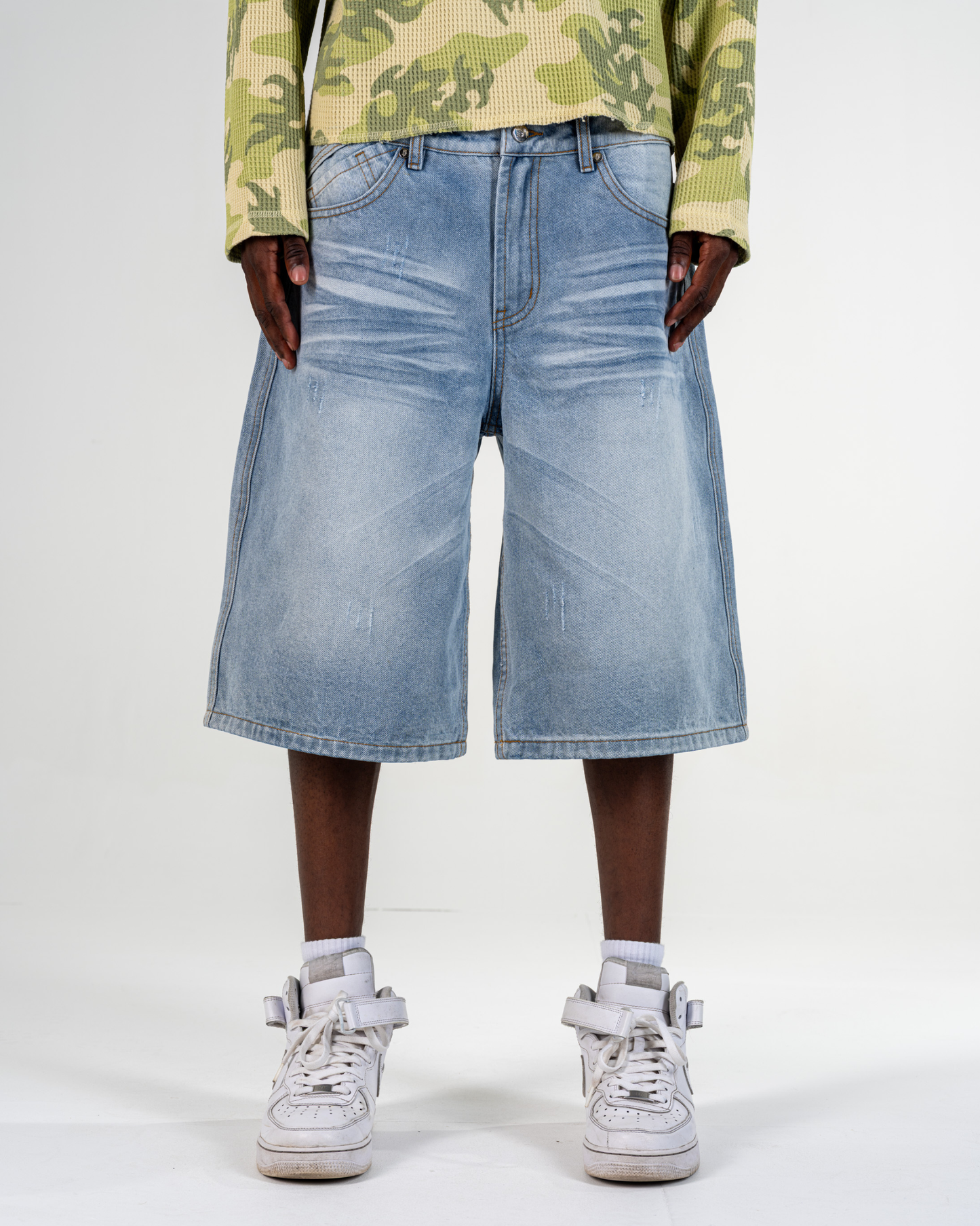 BAGGY JORTS [AZUL]