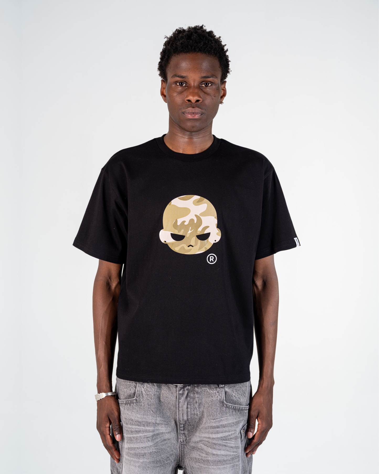 HEAD CAMO TEE [GREEN]