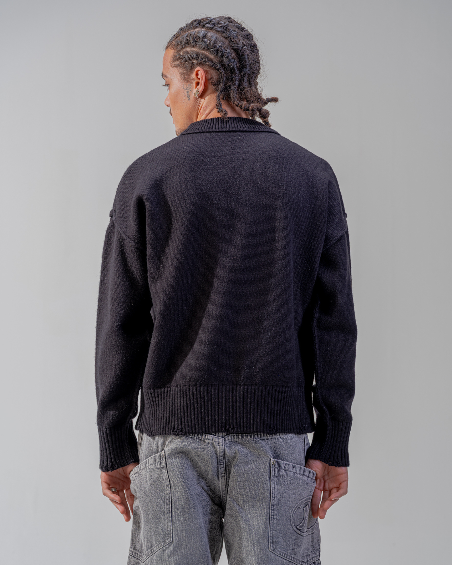 STRICKPULLOVER [SCHWARZ]