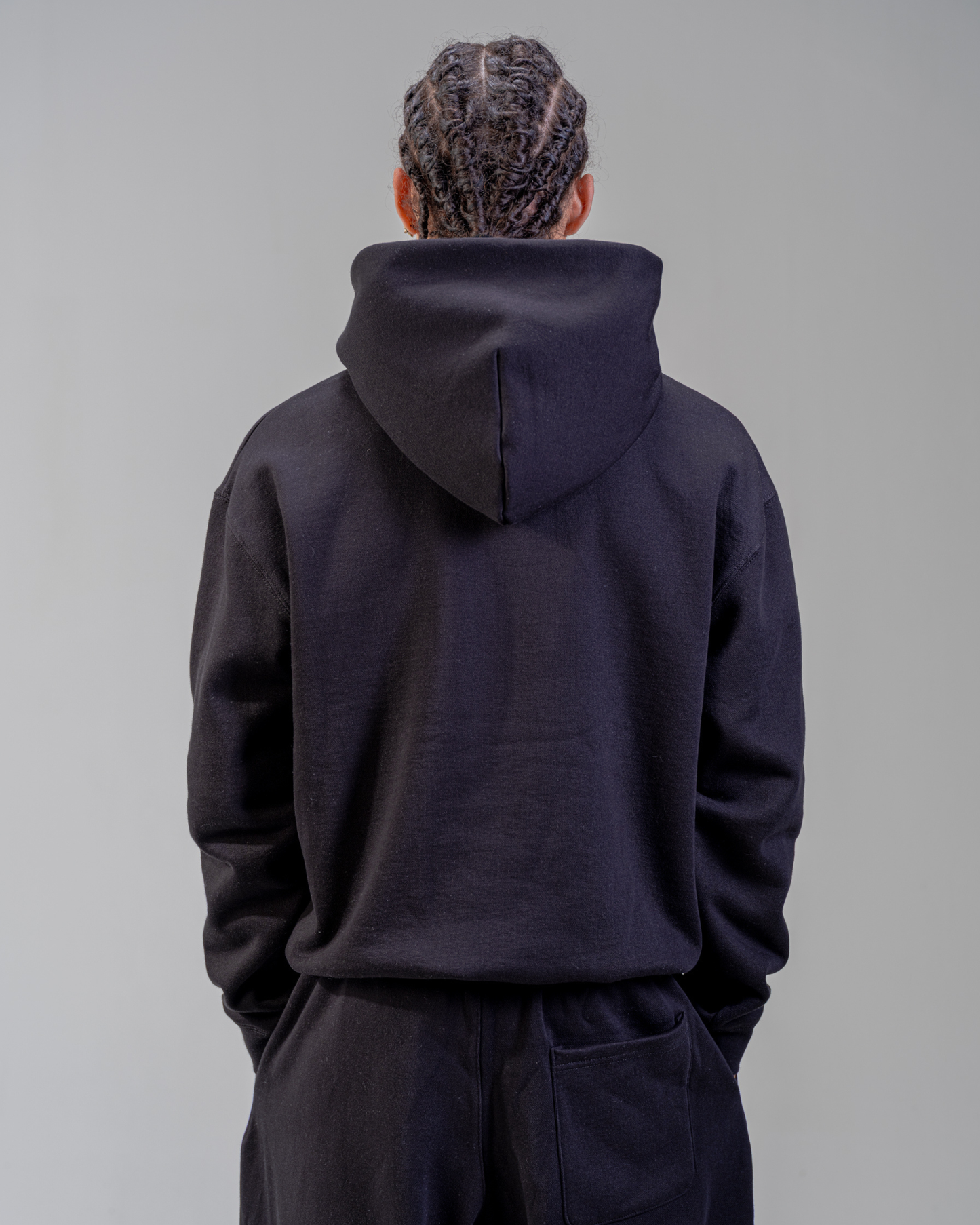 KAPUZENPULLOVER [SCHWARZ]