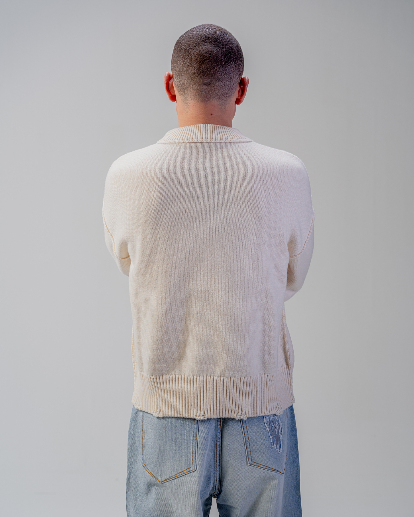 STRICKPULLOVER [BEIGE]