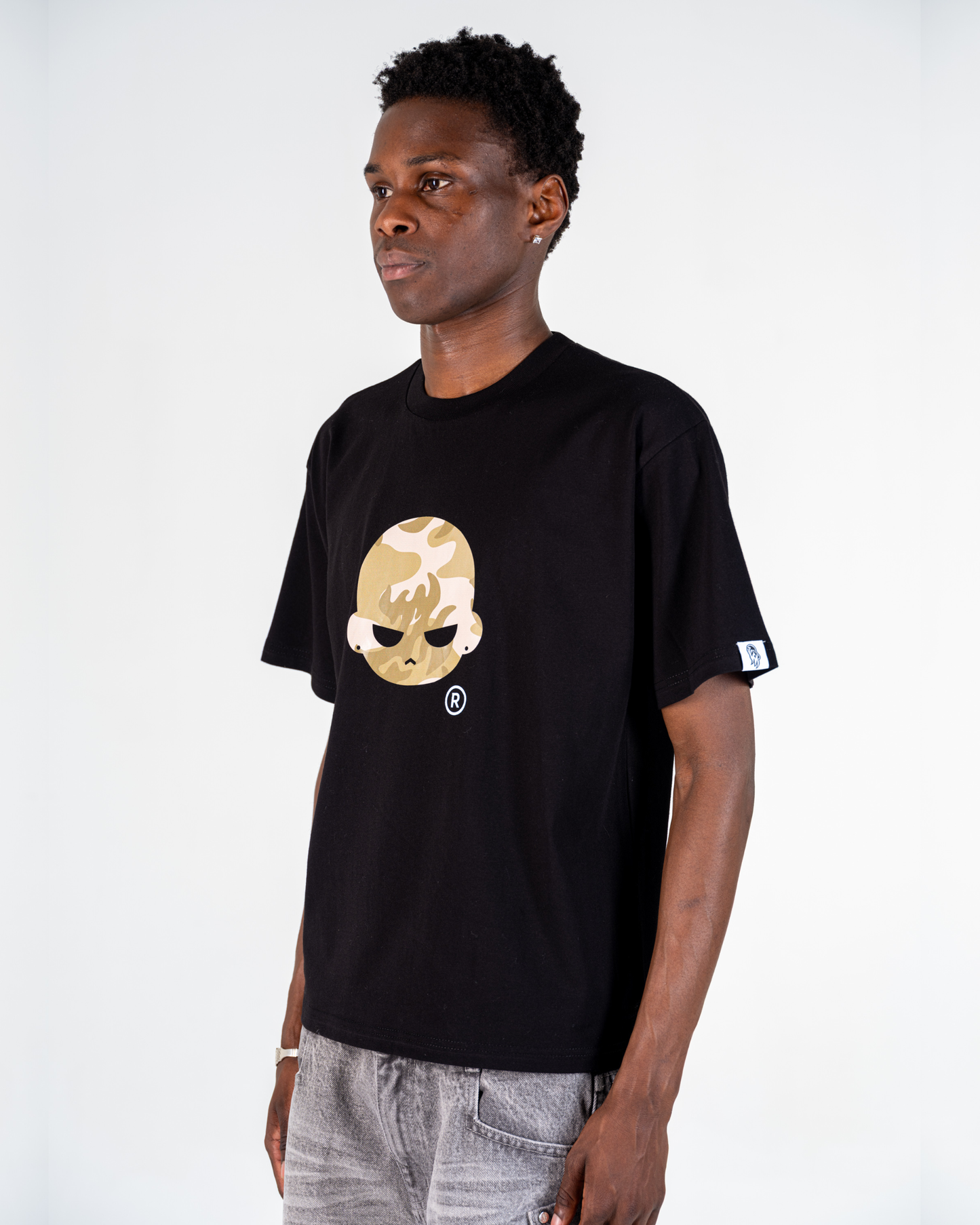 HEAD CAMO TEE [GREEN]
