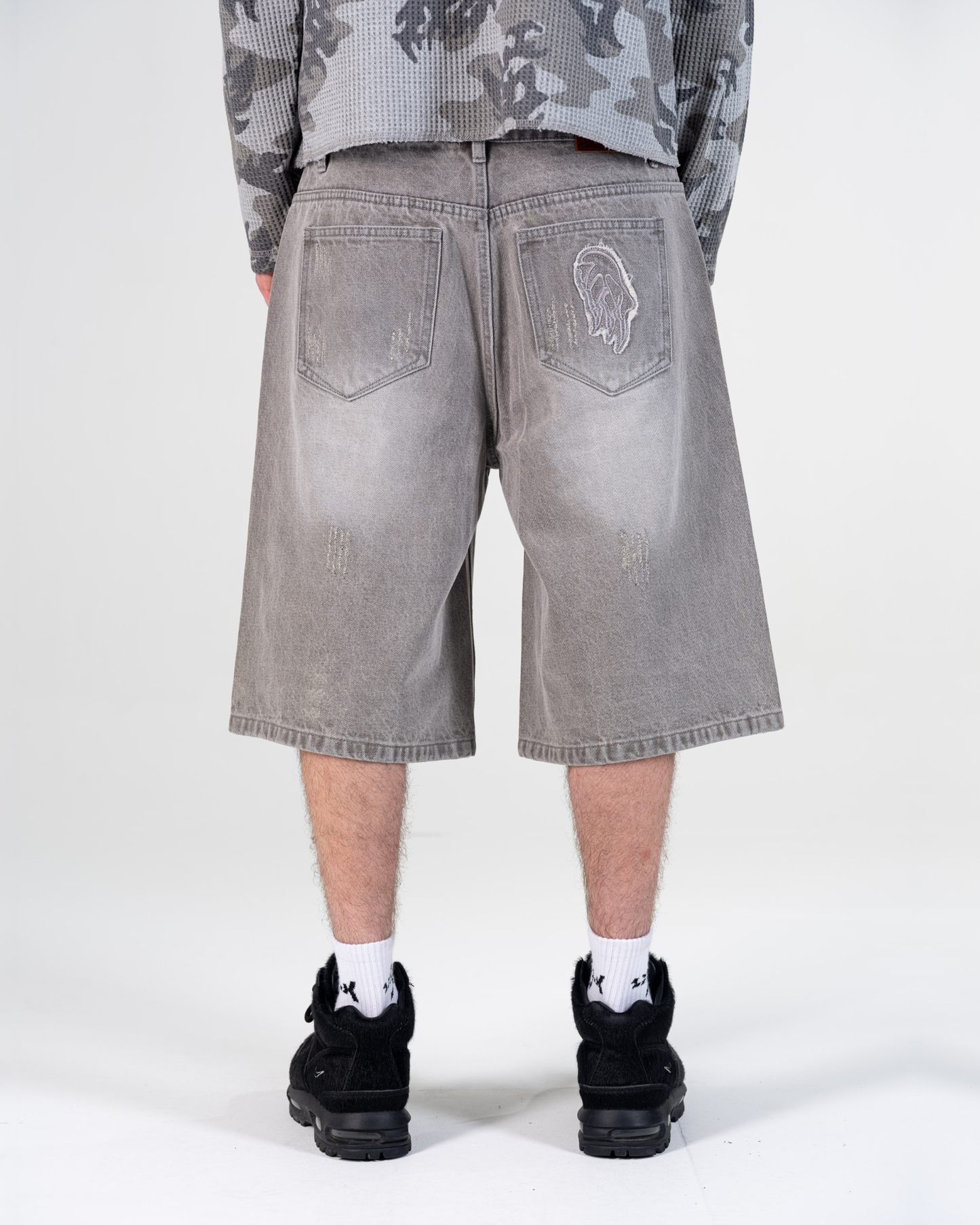 BAGGY JORTS [GRIGIO]