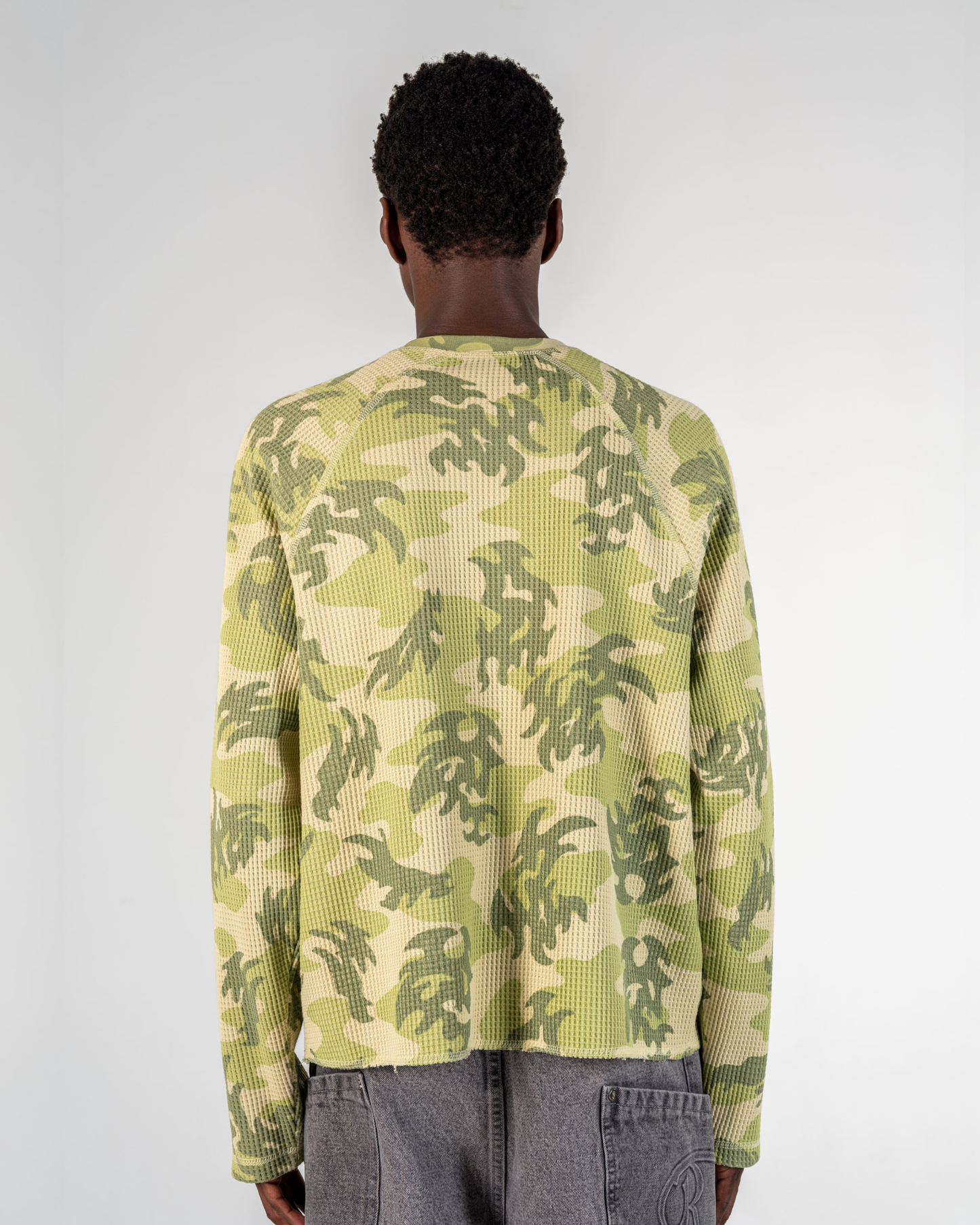 LONGSLEEVES WAFFLE CAMO [VERDE]