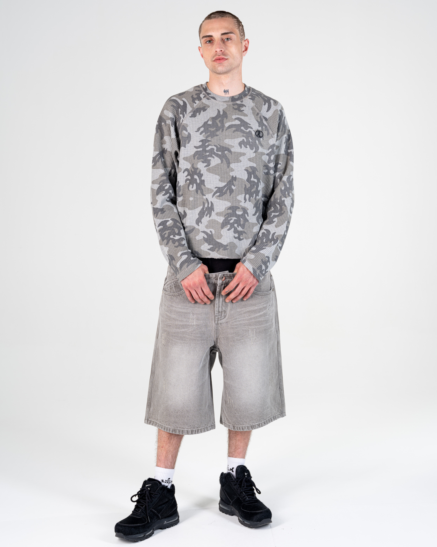 BAGGY JORTS [GRIGIO]