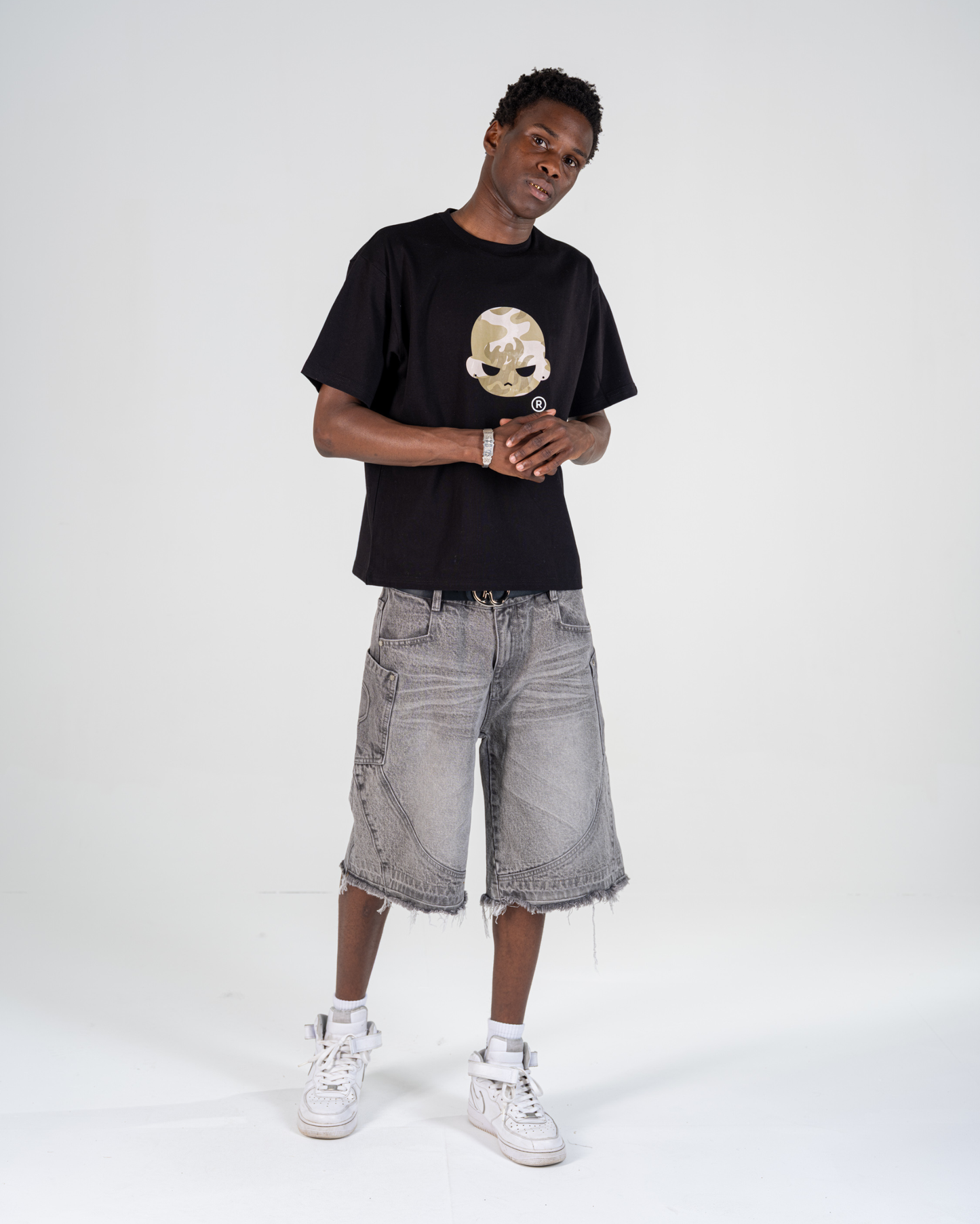 HEAD CAMO TEE [GREEN]