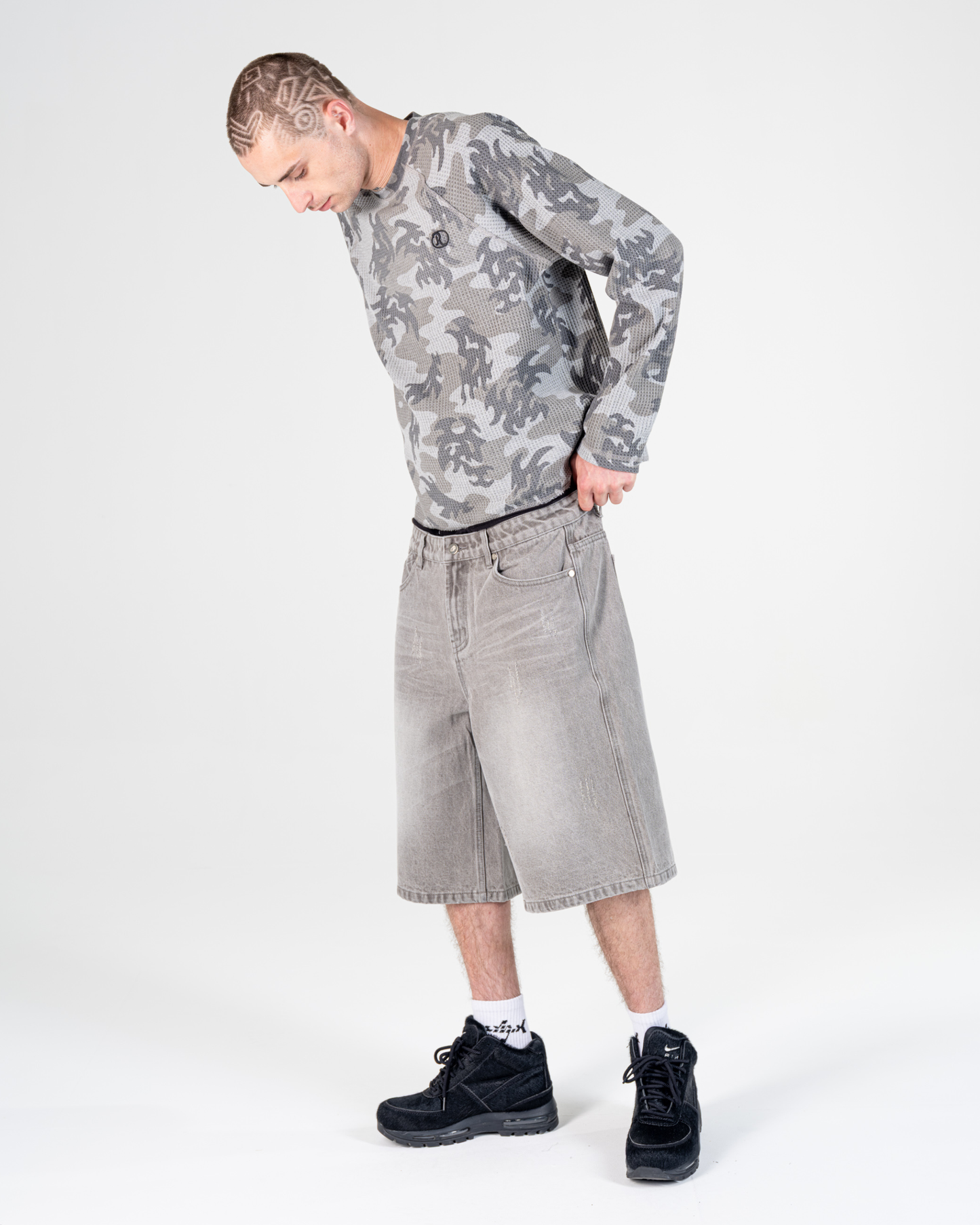 BAGGY JORTS [GRIGIO]