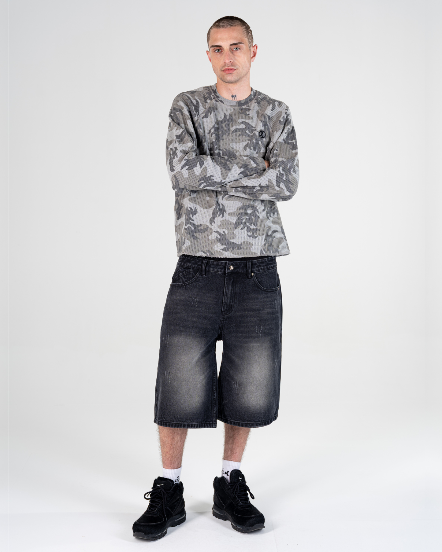 BAGGY JORTS [NERO]