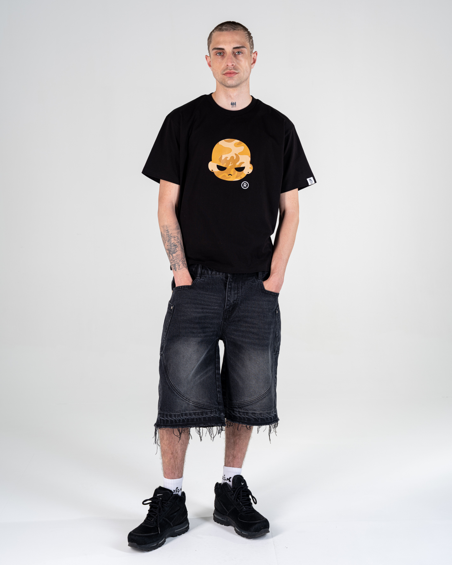 HEAD CAMO TEE [ORANGE]