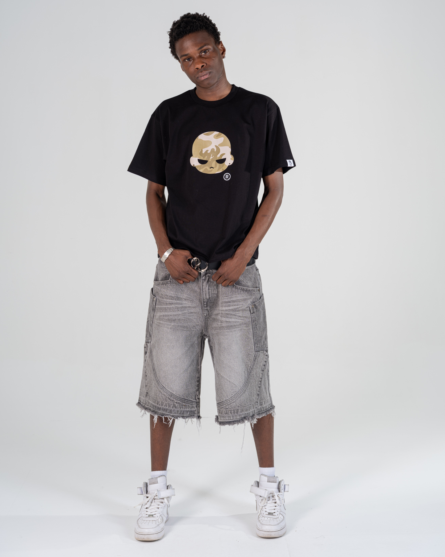 HEAD CAMO TEE [GREEN]