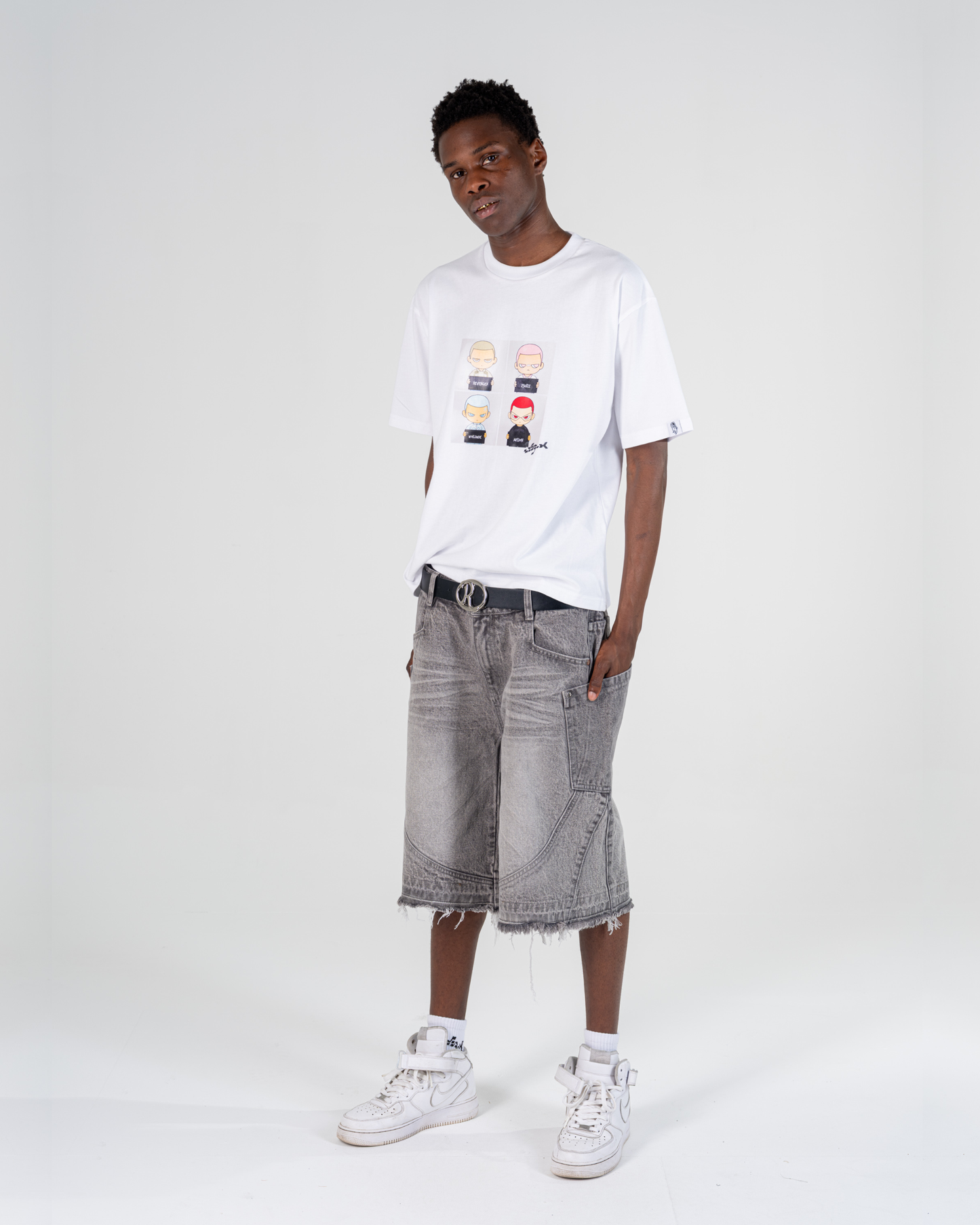MUGSHOT TEE [BLANCO]