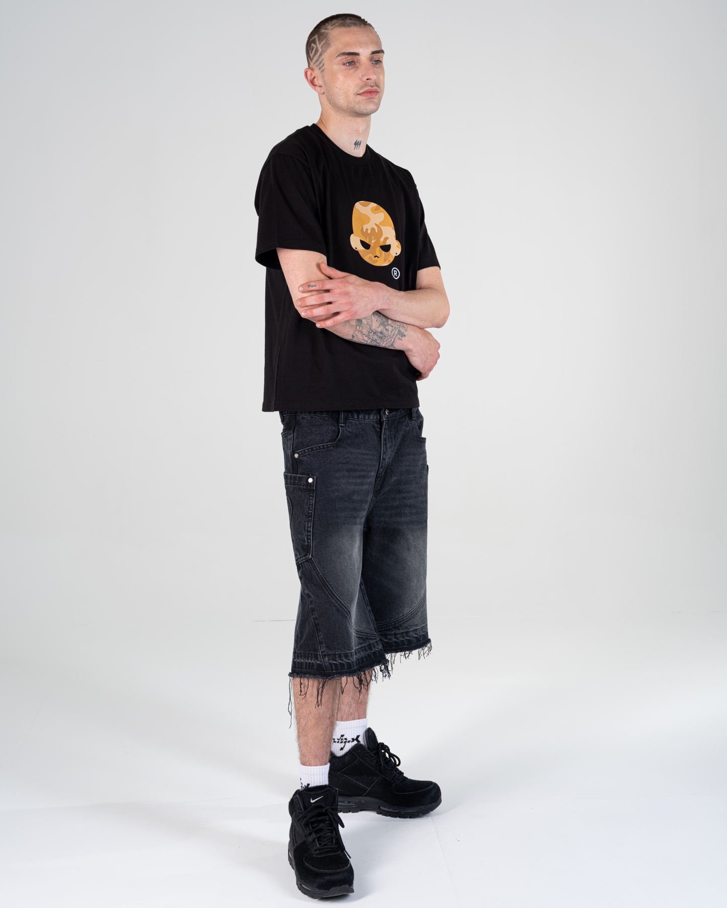 HEAD CAMO TEE [ORANGE]