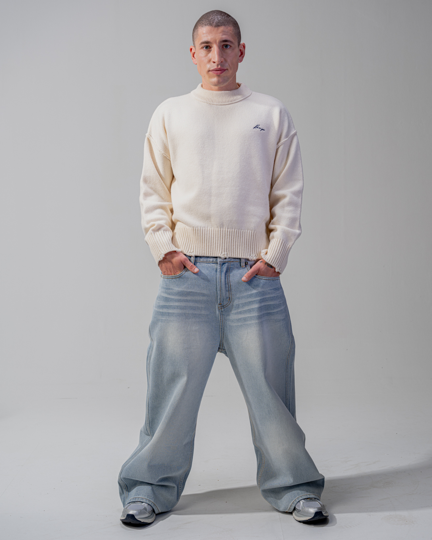 JEANS BAGGY FIT [BLU]