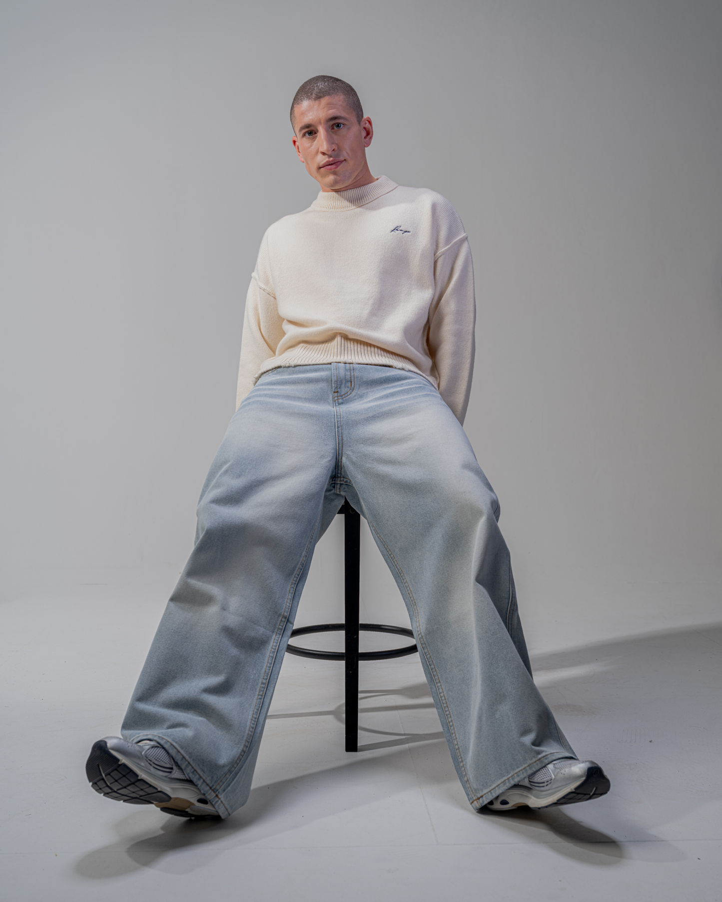 STRICKPULLOVER [BEIGE]