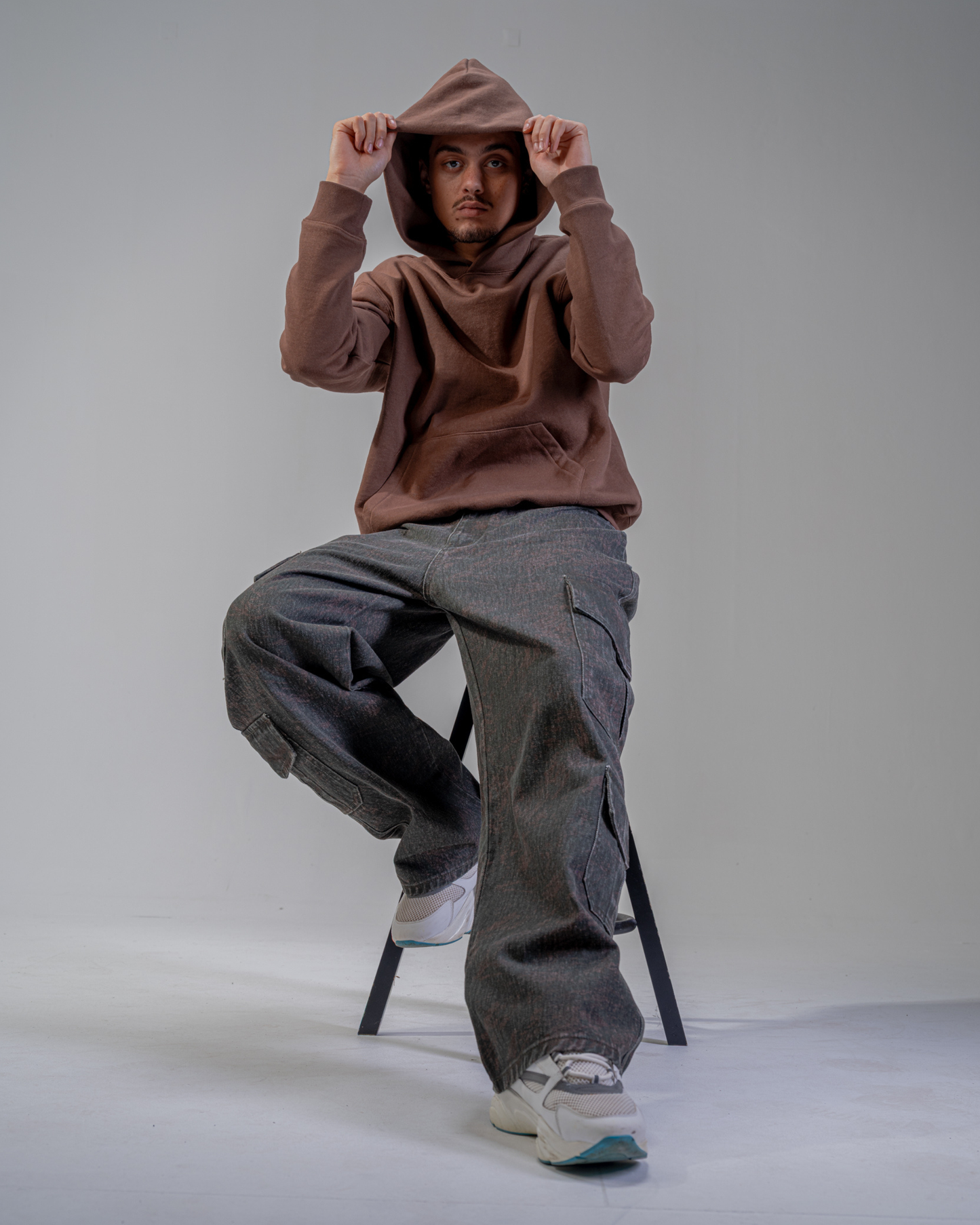 BAGGY CARGO PANTS [KHAKI]