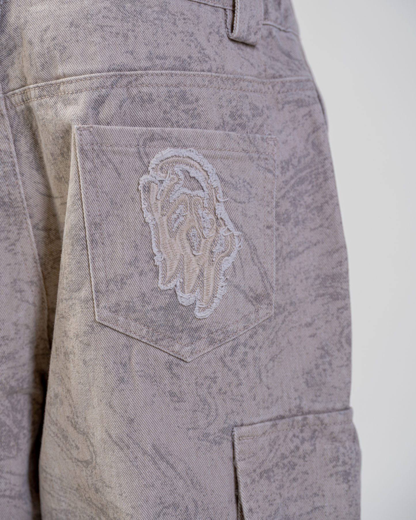 BAGGY CARGO PANTS [BEIGE]