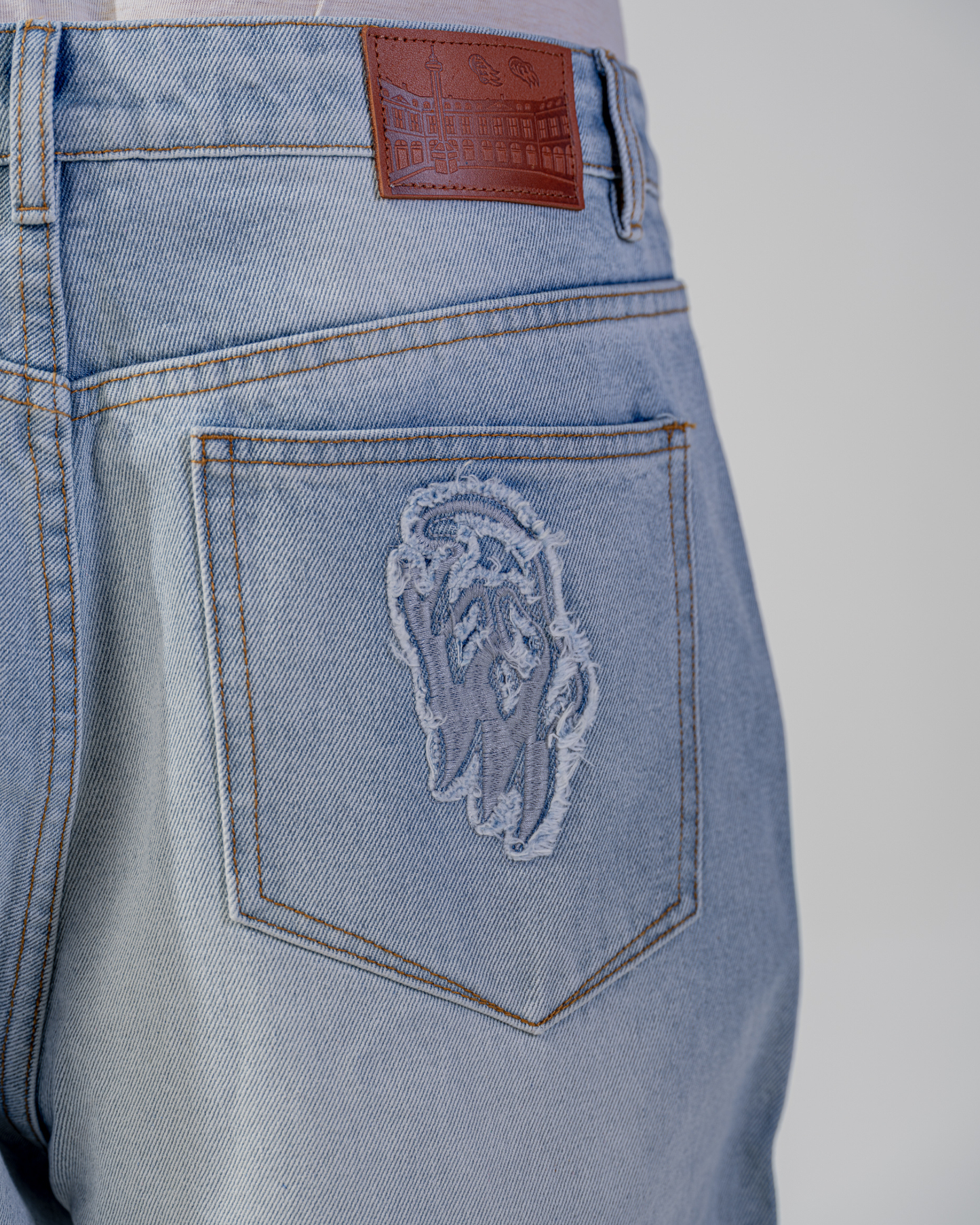 JEANS BAGGY FIT [BLU]