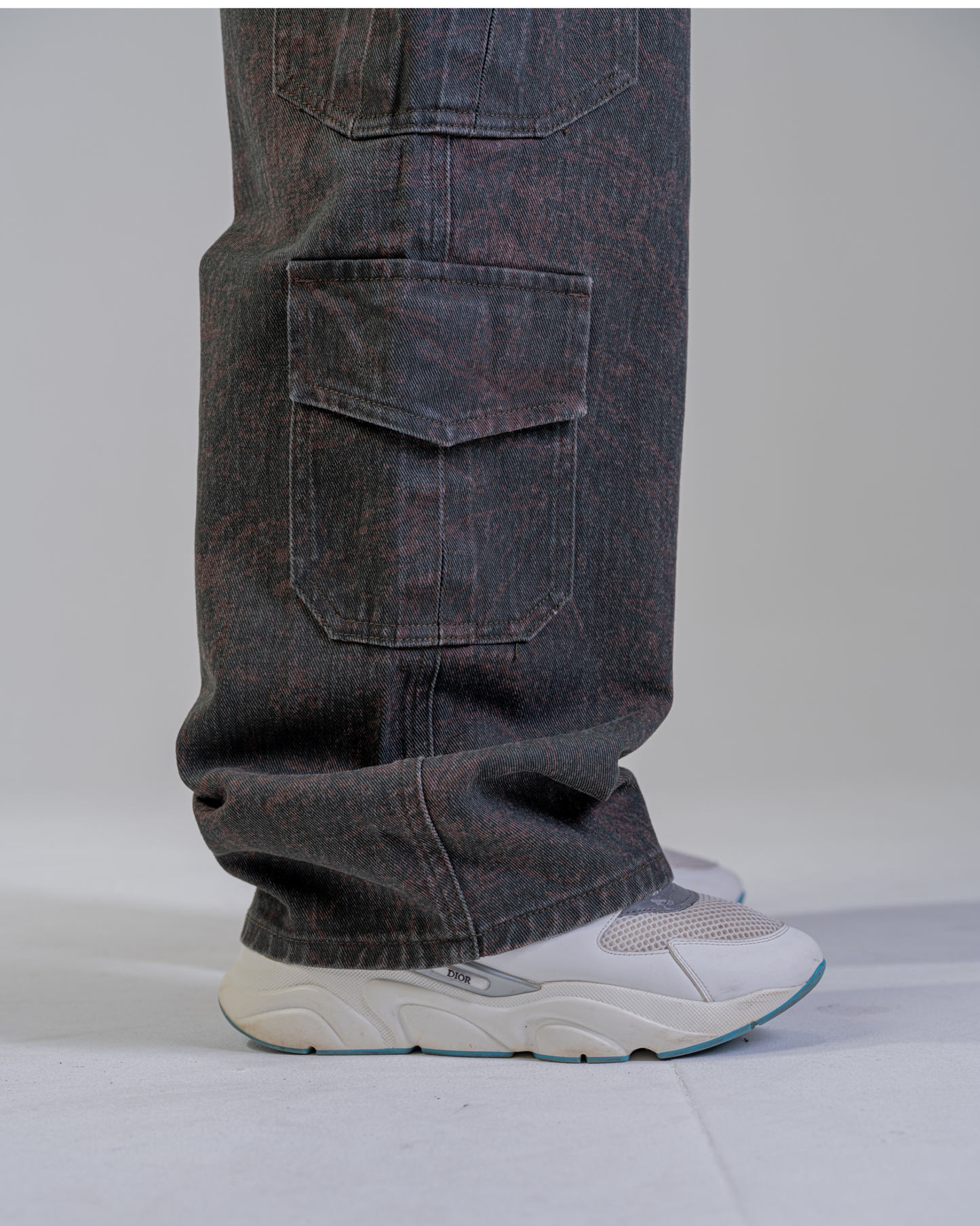 BAGGY CARGO PANTS [KHAKI]