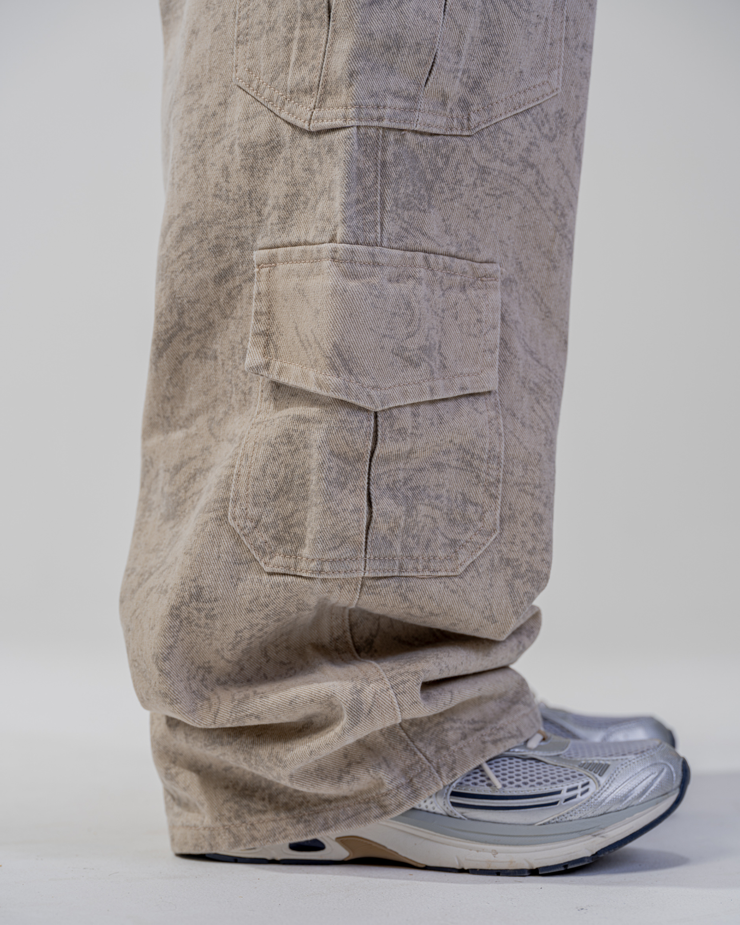 BAGGY CARGO PANTS [BEIGE]