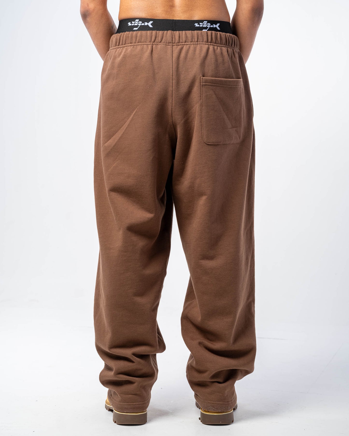 PANTALONES DE JOGGING HOLGADOS [MOCHA]