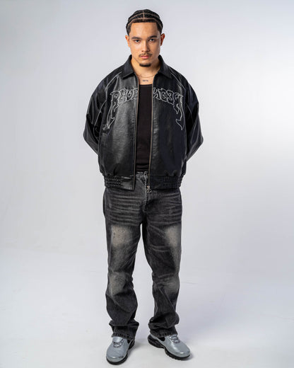 LEATHER JACKET [REFLECTIVE]
