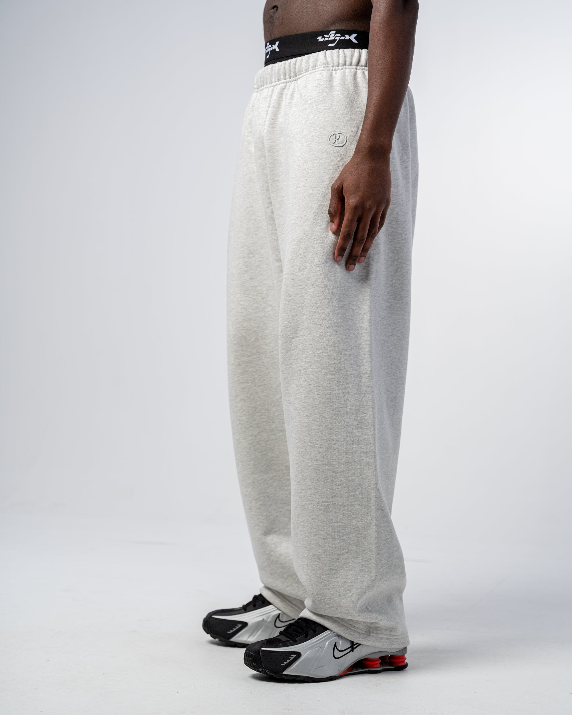 PANTALONES DE JOGGING HOLGADOS [GRIS]