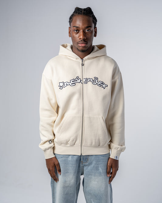 FELPA CON ZIP ARABIC [BEIGE]